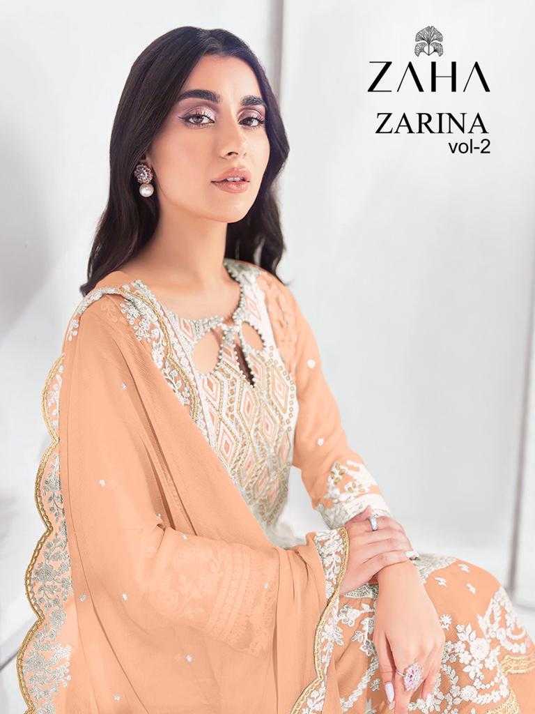 zaha zarina vol 2 10104 abcd pakistani designer salwar suit material