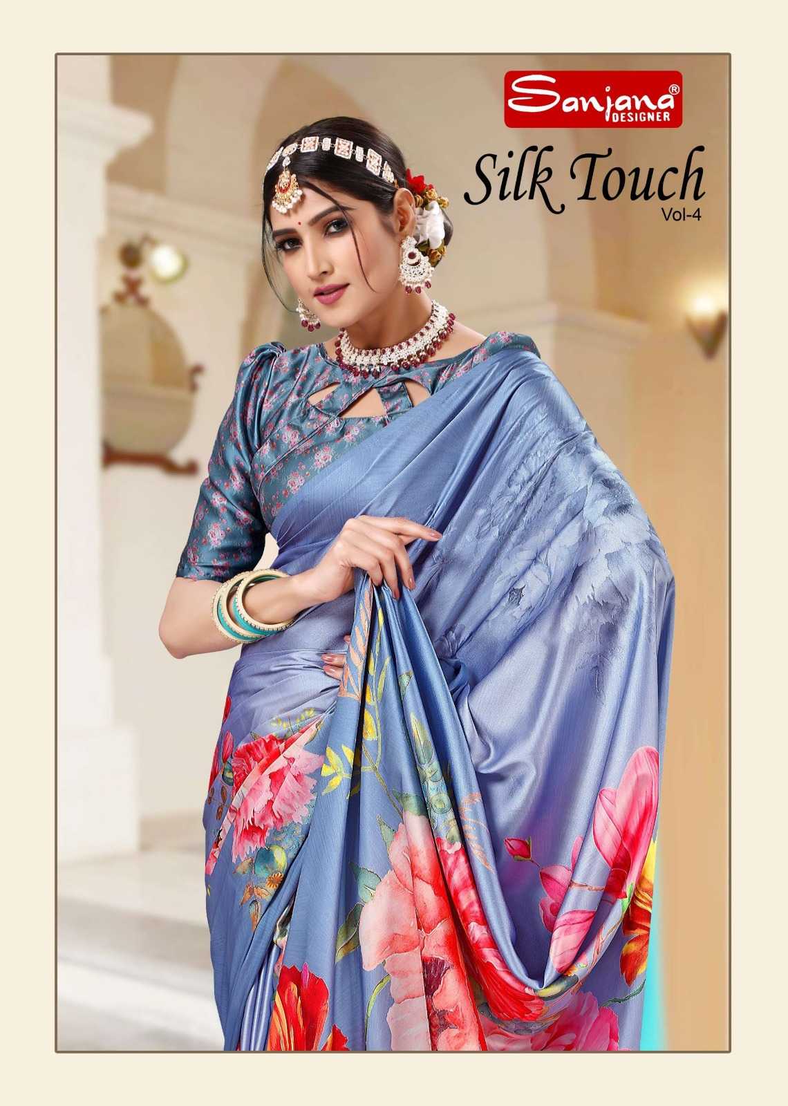 silk touch vol 4 by sanjana designer beautiful silk sarees