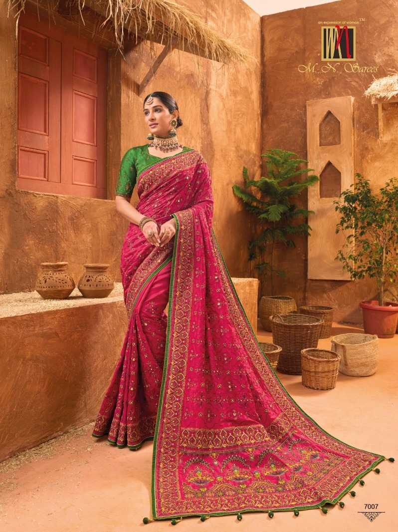kachhi work vol 5 by mn saree gorgeous hand embroidery work traditional sarees