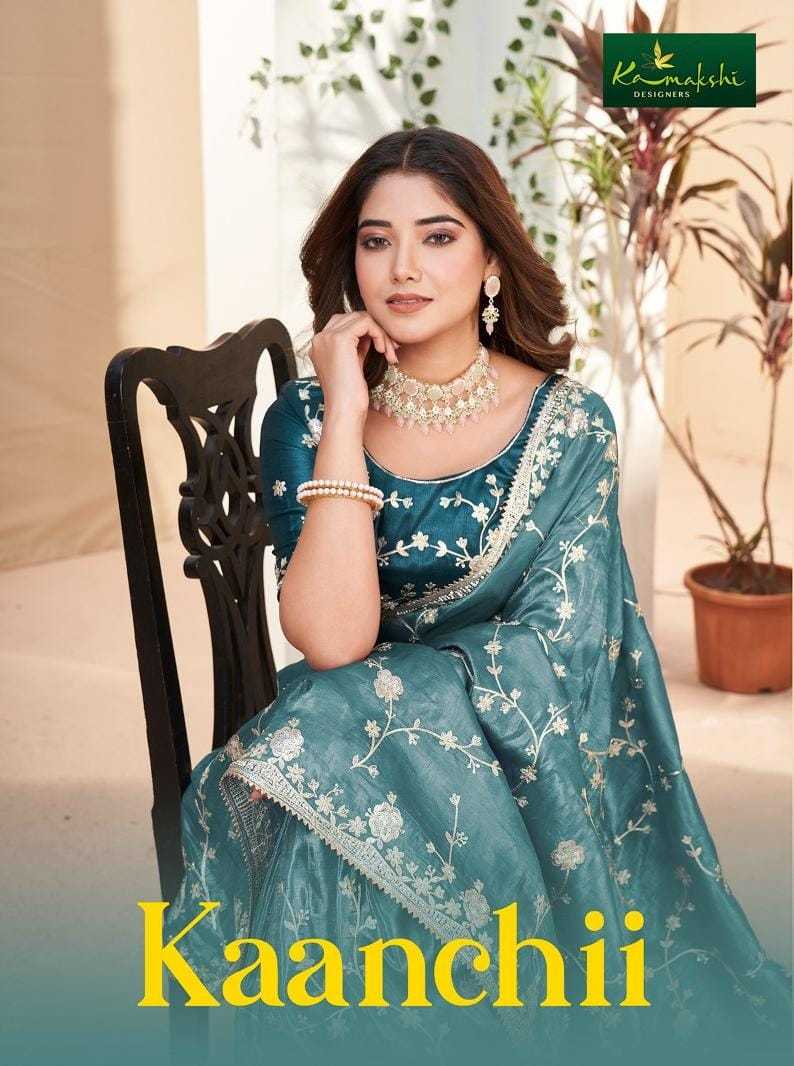 kamakshi designer kaanchi 2201-2211 beautiful designer festive wear sarees catalog