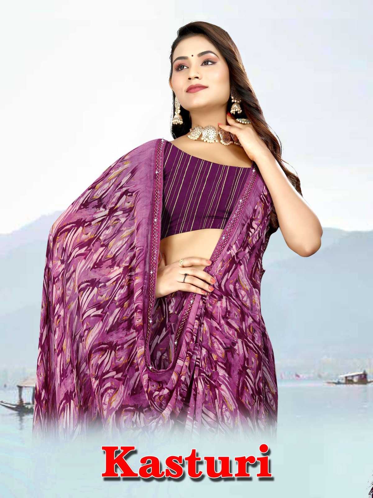 pr kasturi daily wear amazing digital print sarees