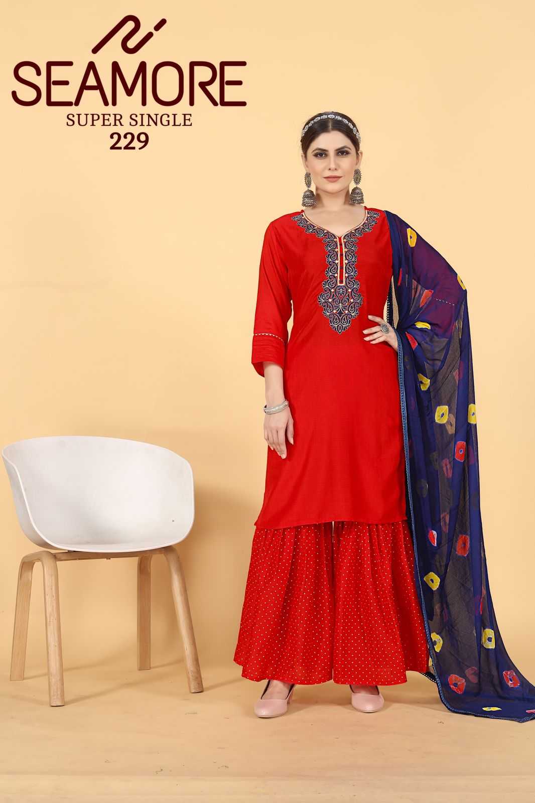 seamore super single 229 fullstitch fancy festive wear salwar kameez 