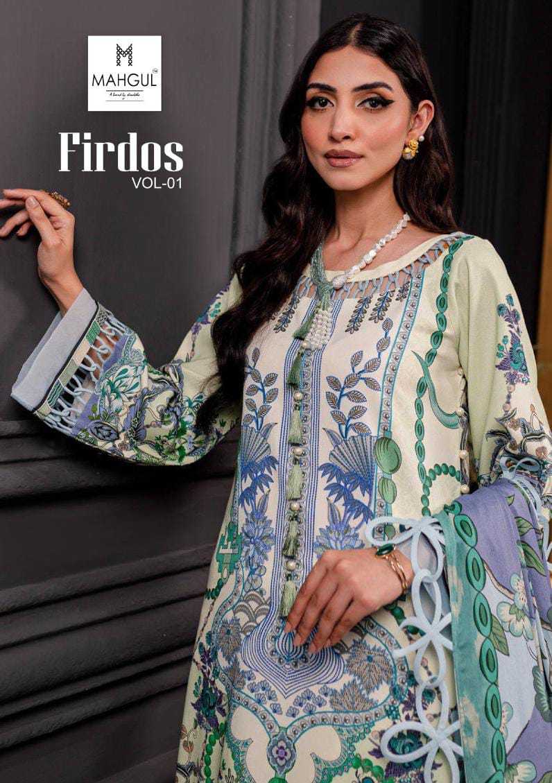 shraddha designer mahgul firdos cotton pakistani salwar kameez material
