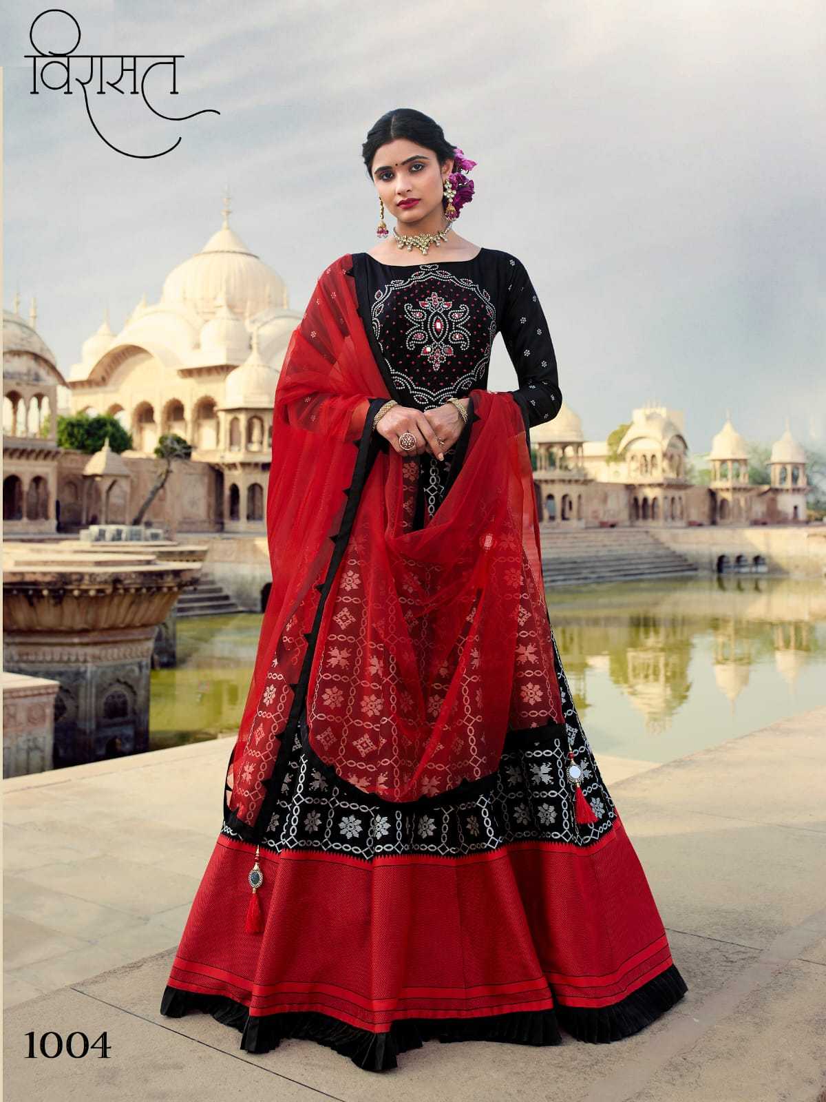 virasat ziya eid special fullstitch designer flower print gown with dupatta collection