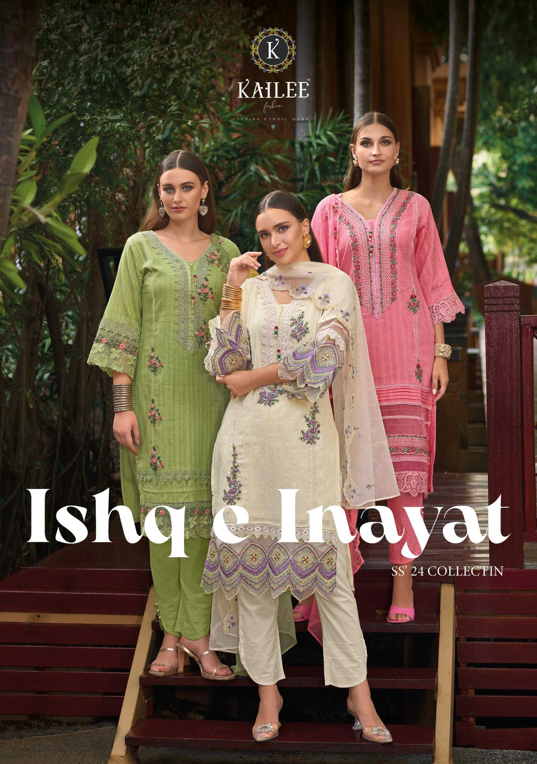 kailee fashion ishq e inayat designer wear readymade salwar suit 