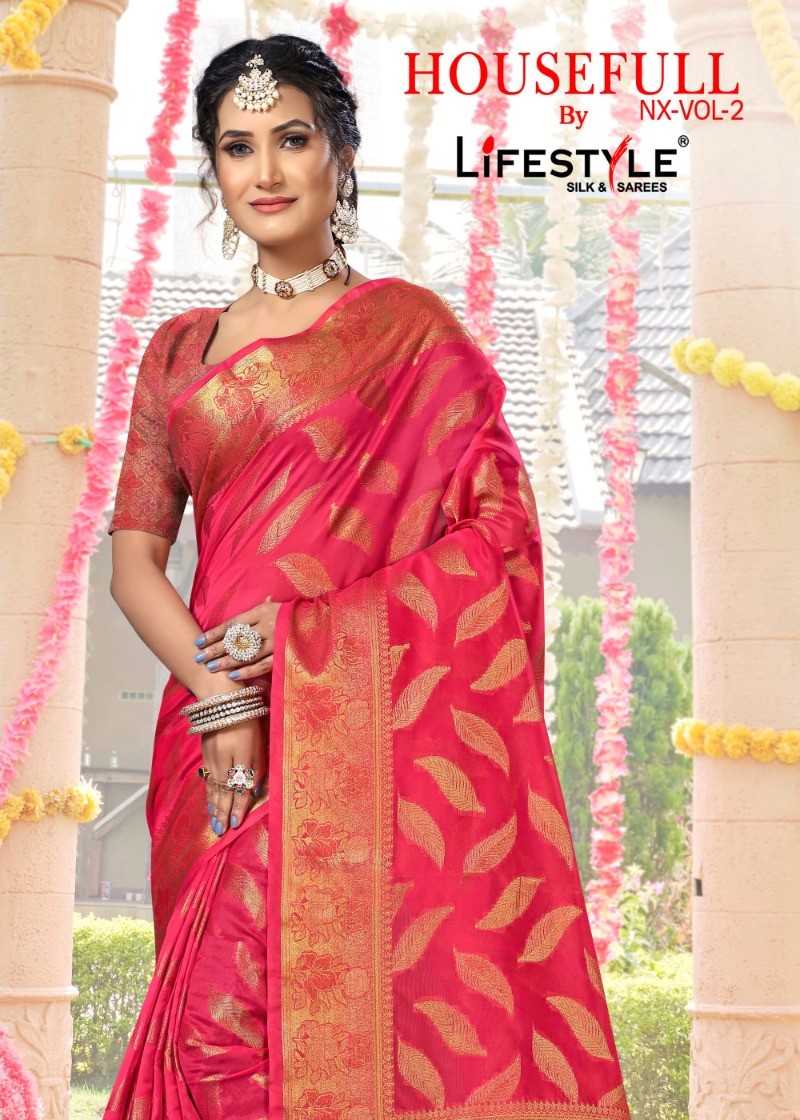 lifestyle housefull nx vol 2 28231-28236 beautiful sarees supplier