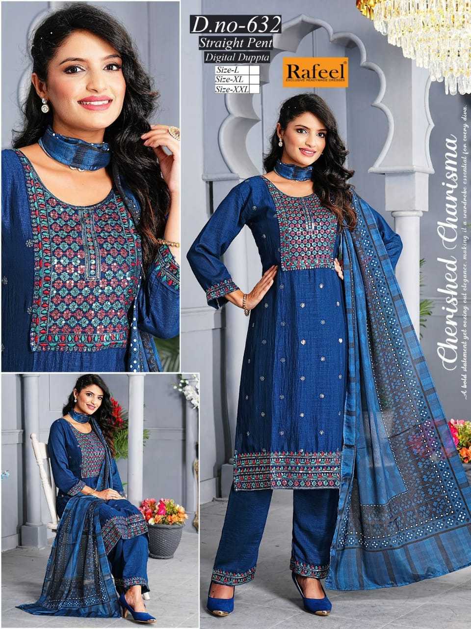 p r rafeel stylish fancy fabric readymade salwar kameez combo set collection