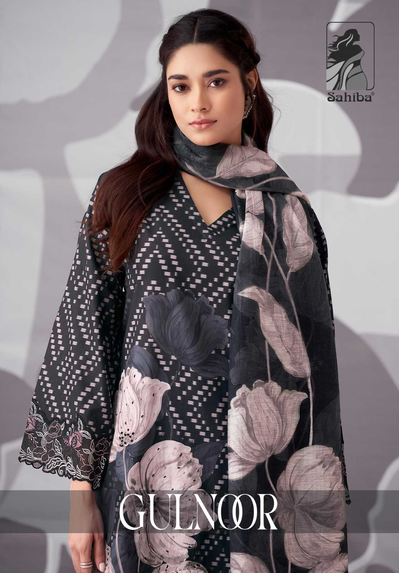 sahiba gulnoor classy look unstitch cotton digital print salwar suit 