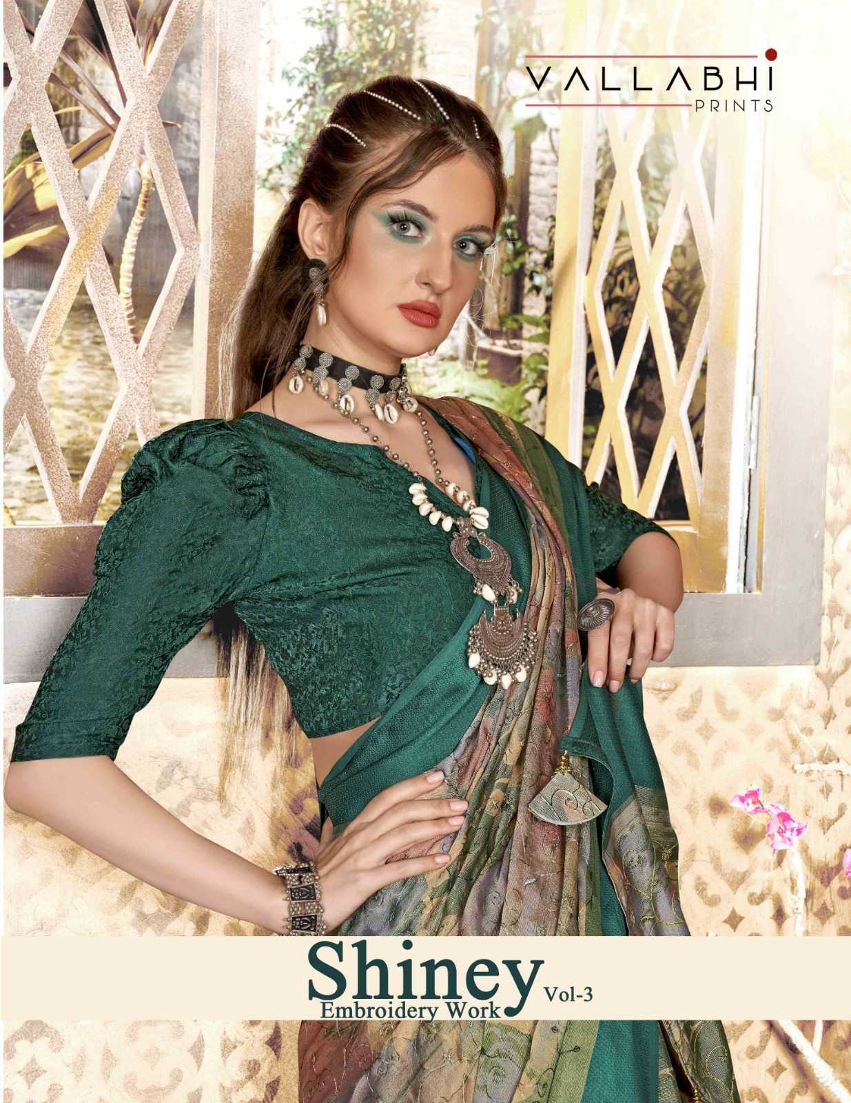 vallabhi shiney vol 3 26301-26306 heavy function wear saree 