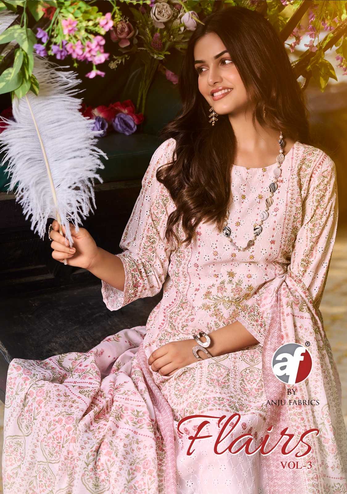 anju fab flairs vol 3 readymade stylish schiffli pakistani prints big size salwar suit