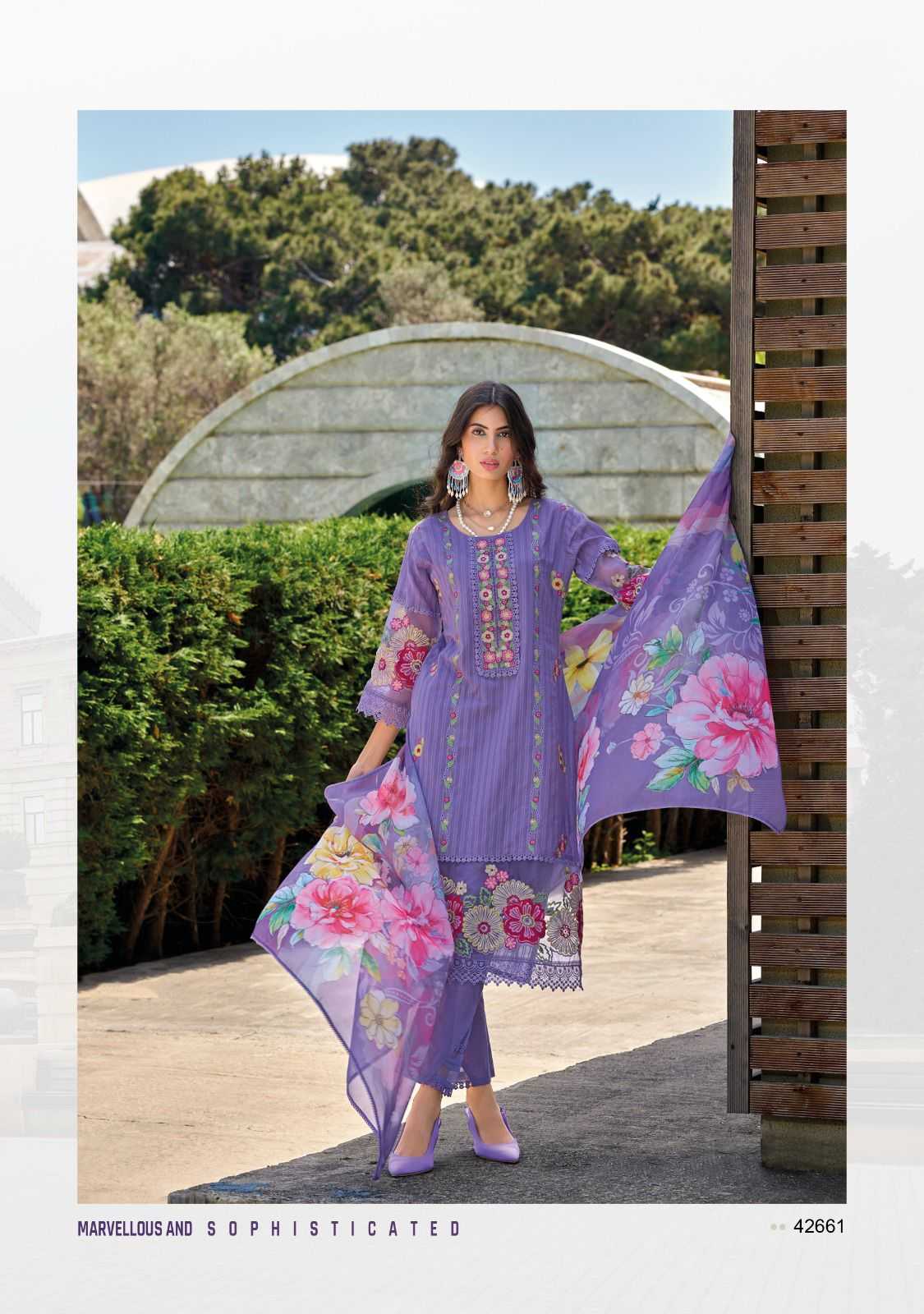 kailee fashion sanj e shrungar vol 2 exclusive weaving style full stitch salwar suit