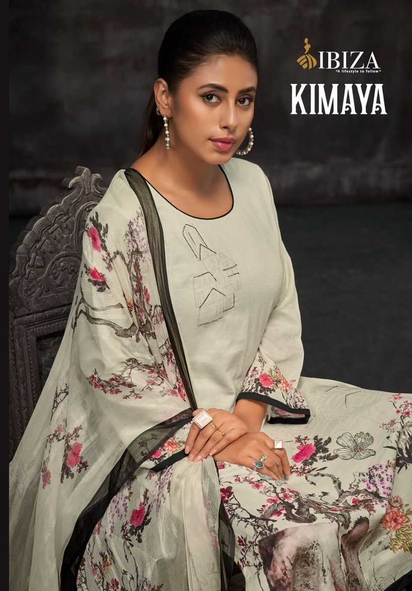 kimaya by ibiza summer special linen cotton salwar suit supplier