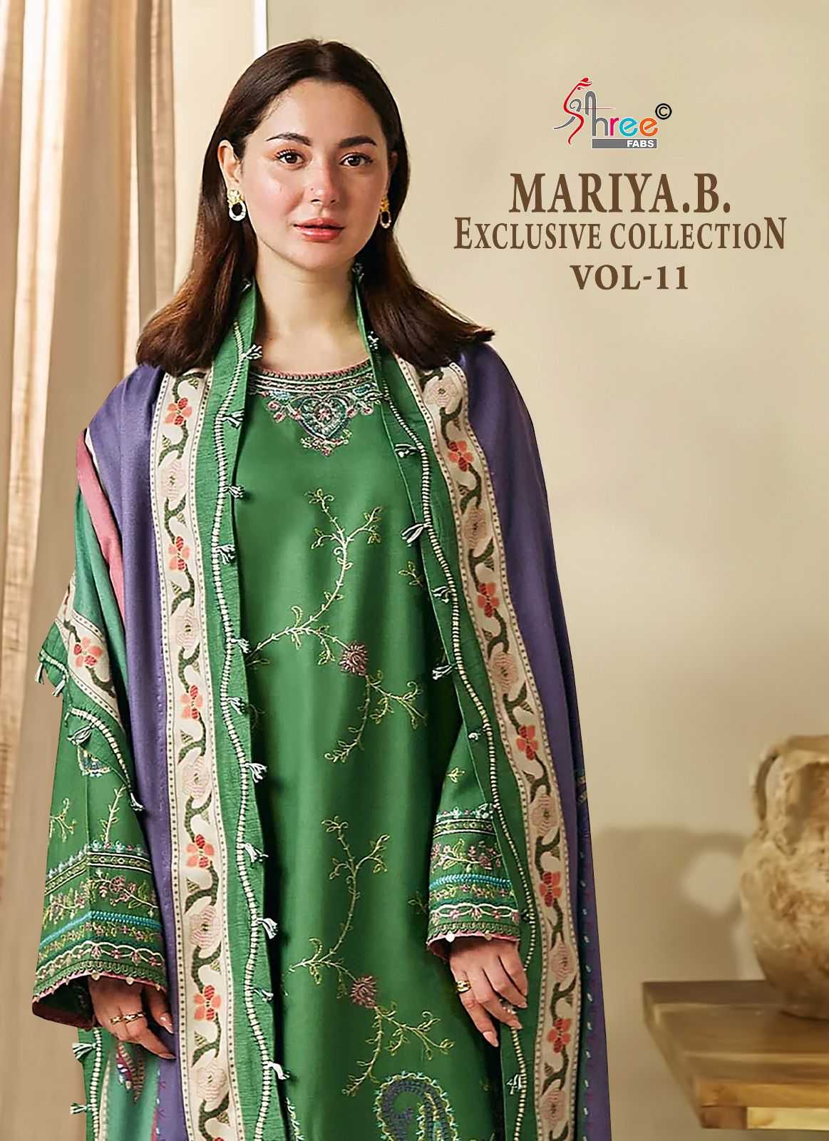 mariab exclusive collection vol 11 by shree fab stylish pakistani salwar kameez