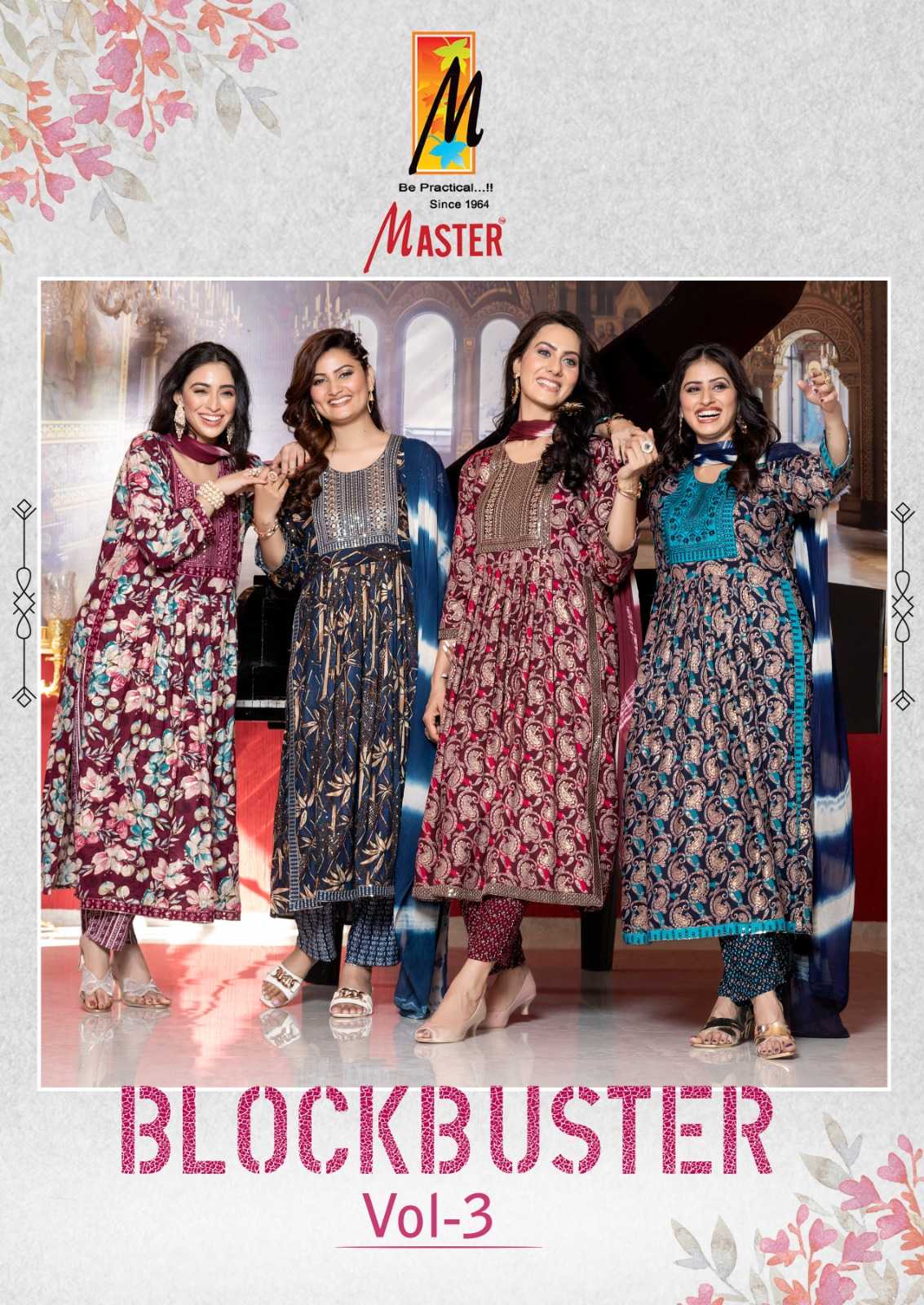master presents block buster vol 3 trendy readymade salwar kameez