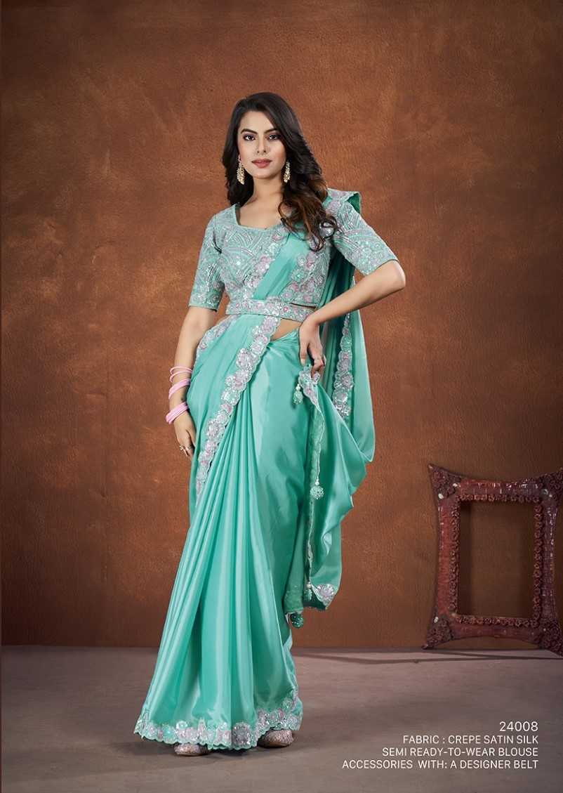 mohmanthan 24000 series saha saki by mahotsav designer saree with stich blouse