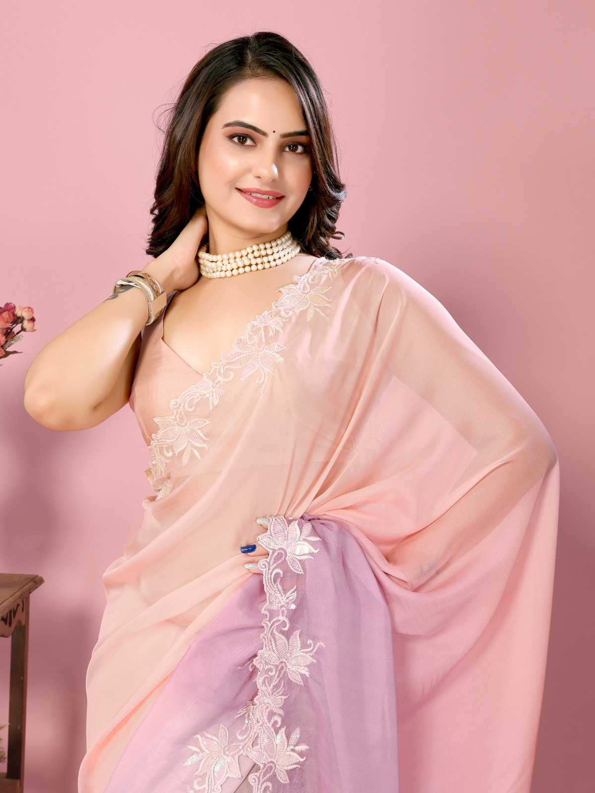  pr kamal fancy organza silk new trendy designer sarees wholesaler