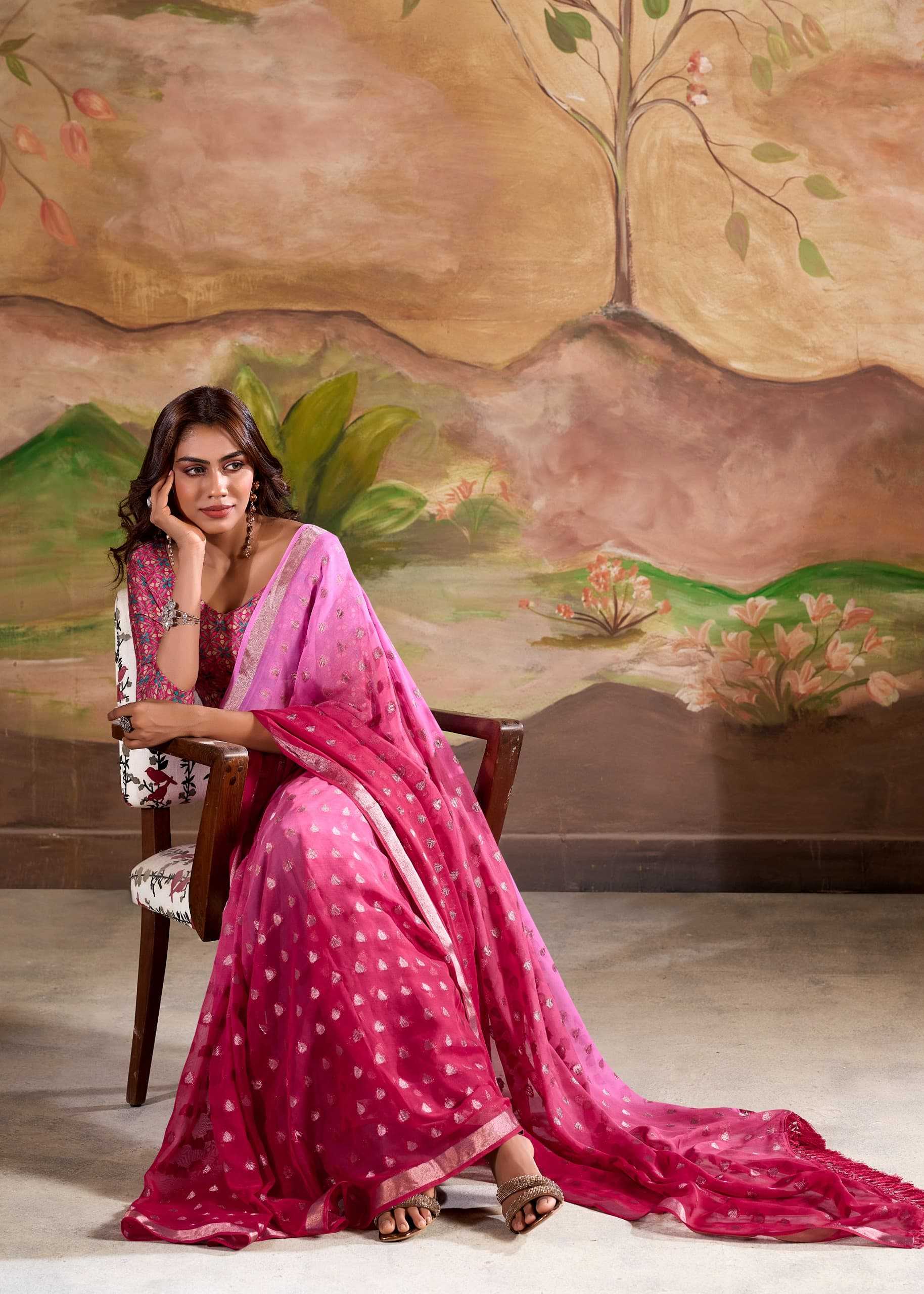 rajpath merigold silk fancy designer saree wholesaler