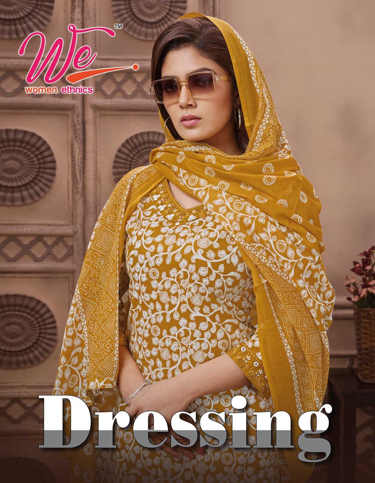 we women presents dressing classy look cotton full stitch salwar kameez   