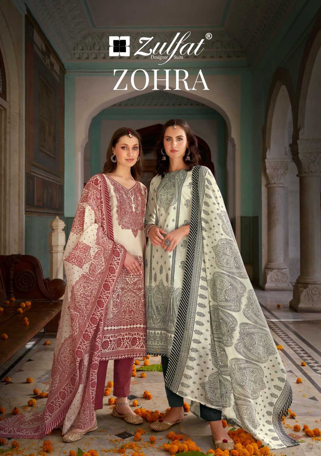 zulfat designer zohra amazing design pakistani salwar kameez collection