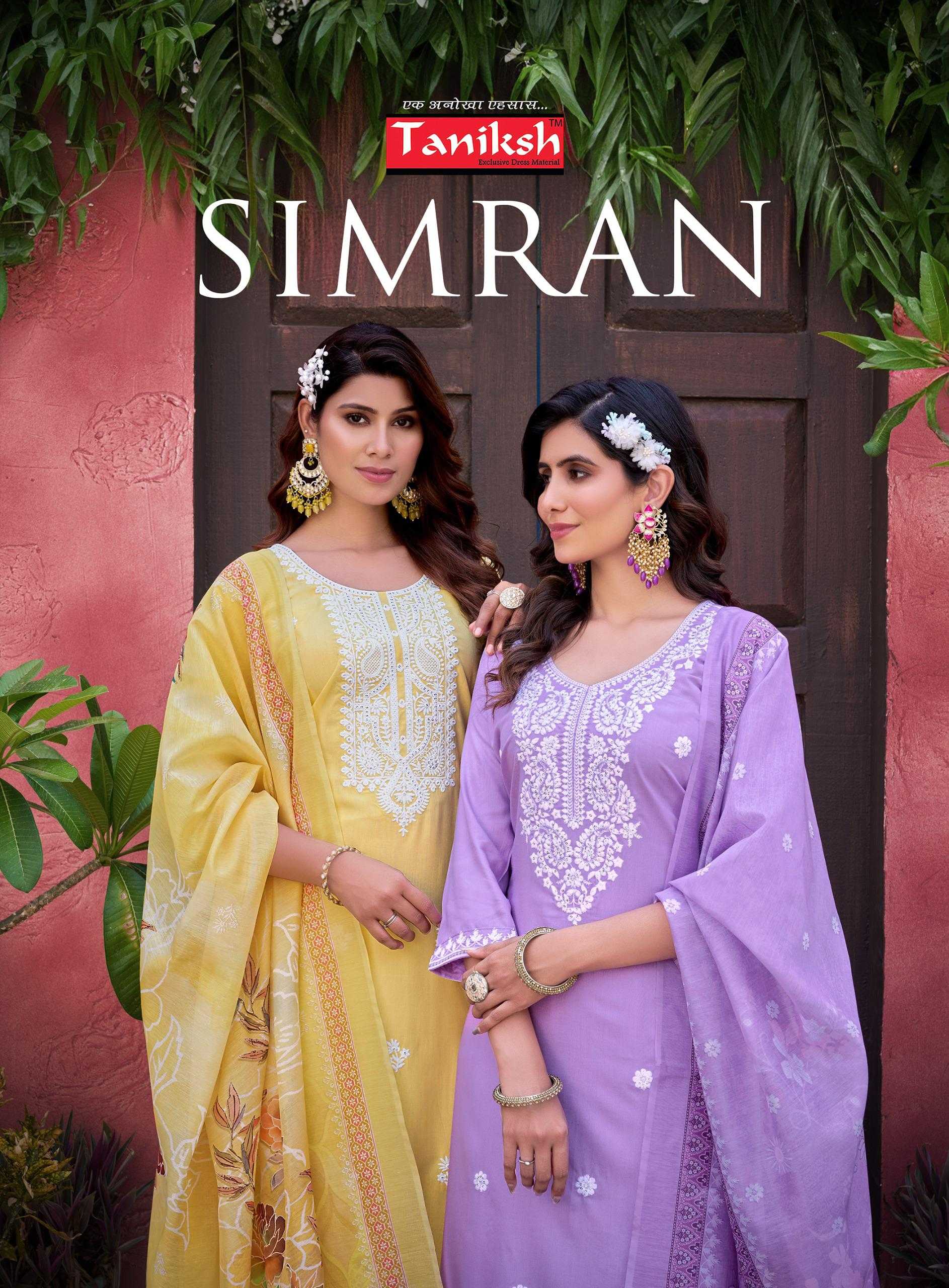 taniksh  presents simran readymade elegant sikvans with embroidery work stylish salwar kameez