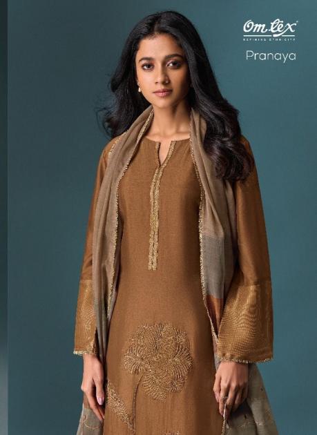omtex pranaya olivia silk elegant style suit for womens 