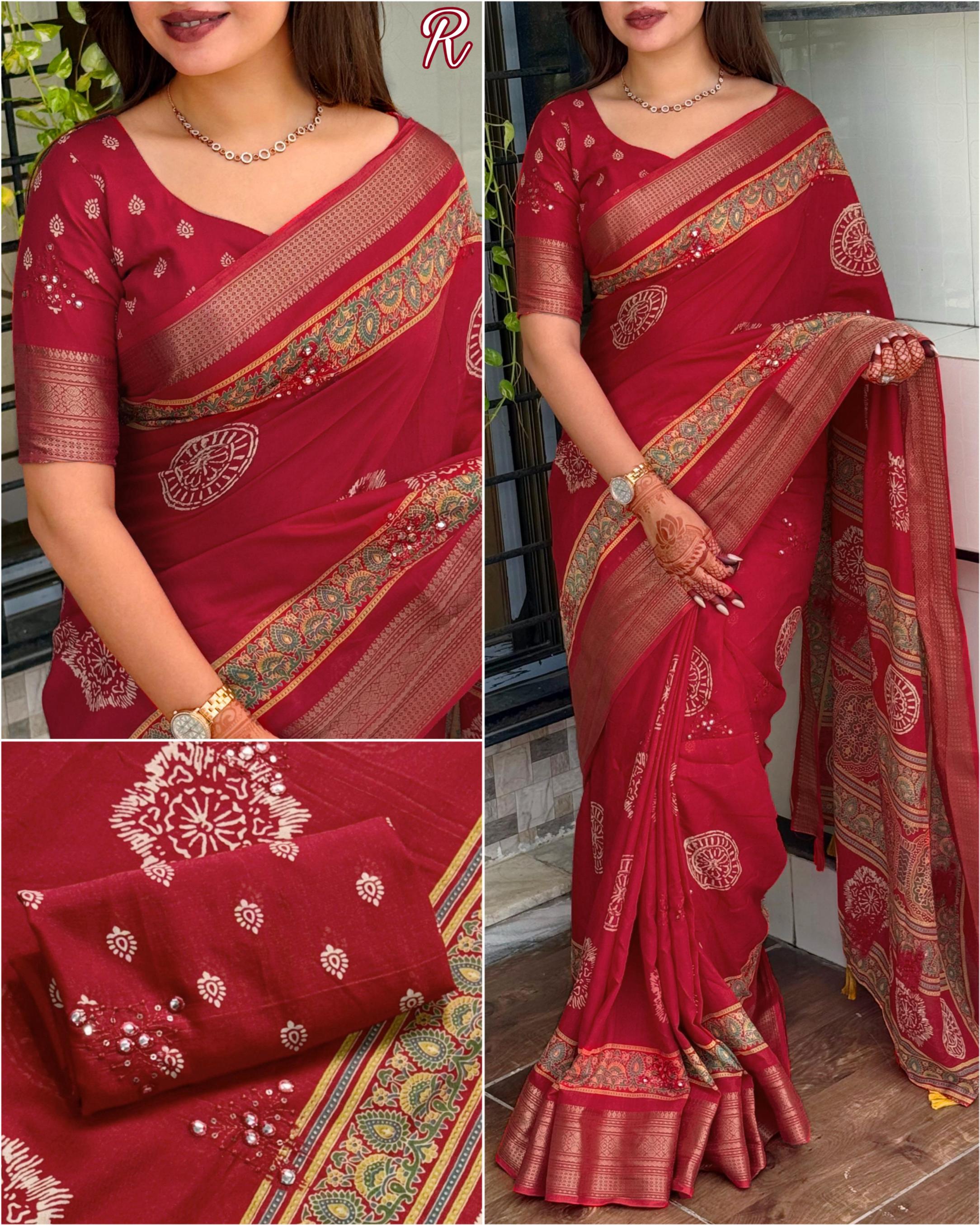 tejashwini mul cotton amazing saree best wholesaler 