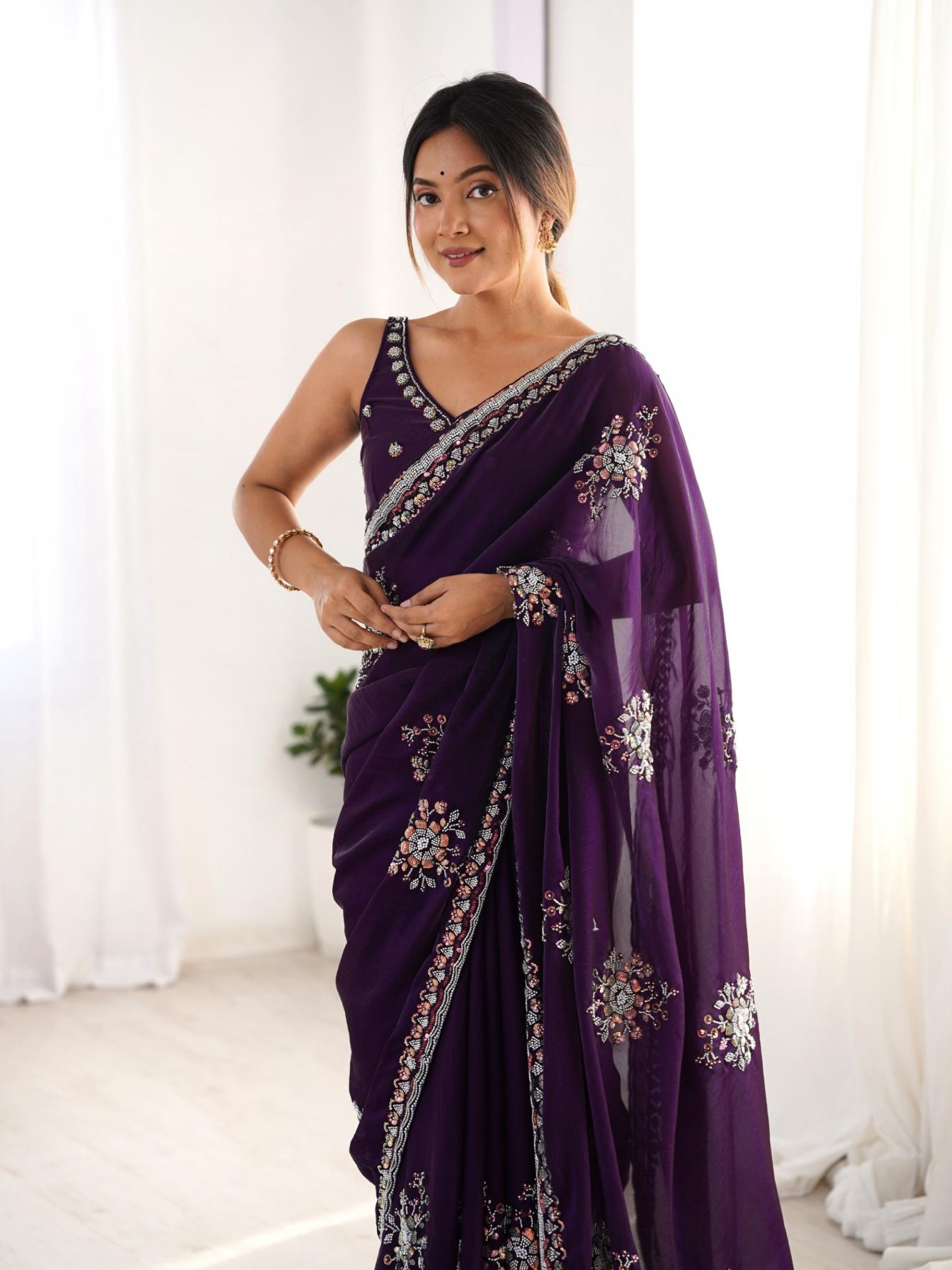 ds 713 silk luxurious silk glamorous sarees for women
