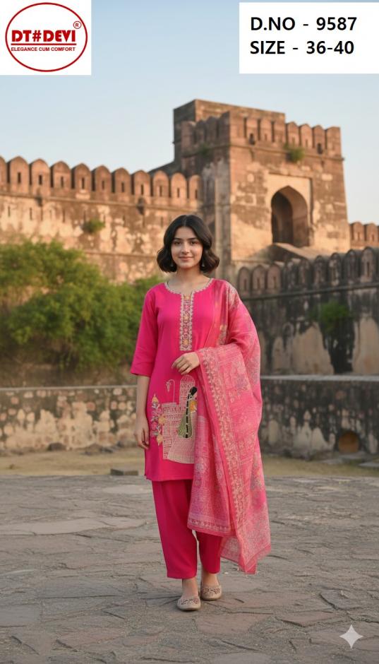 dulhan by dt devi 9587 vetican classic readymade combo kids suits 