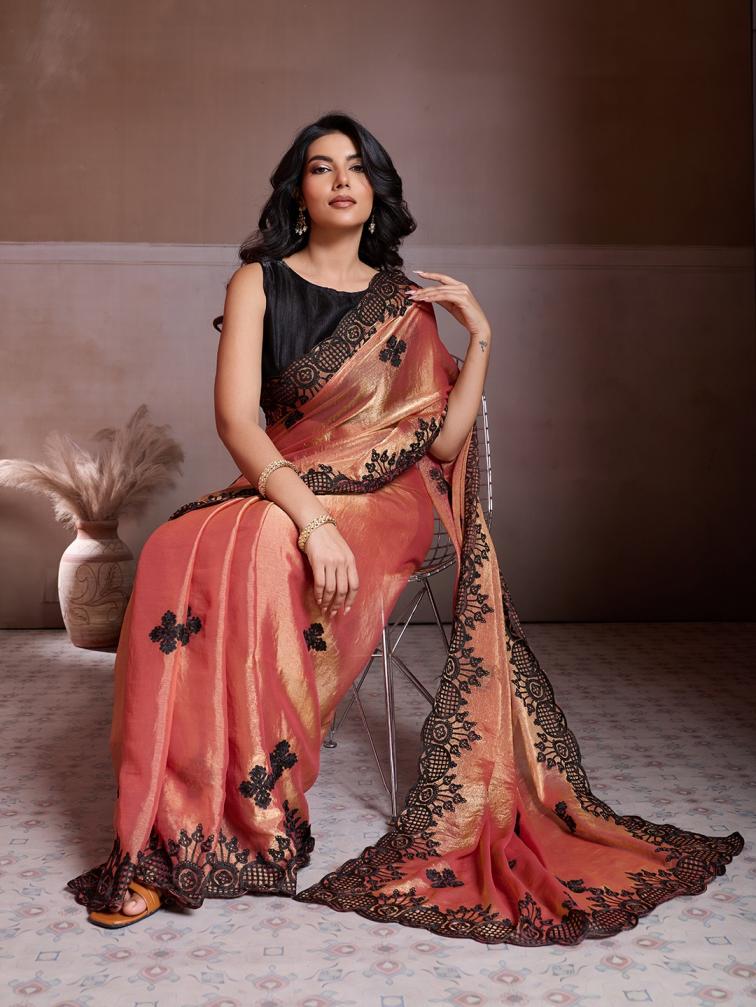 grow hit design frendy chiffon saree for womens 