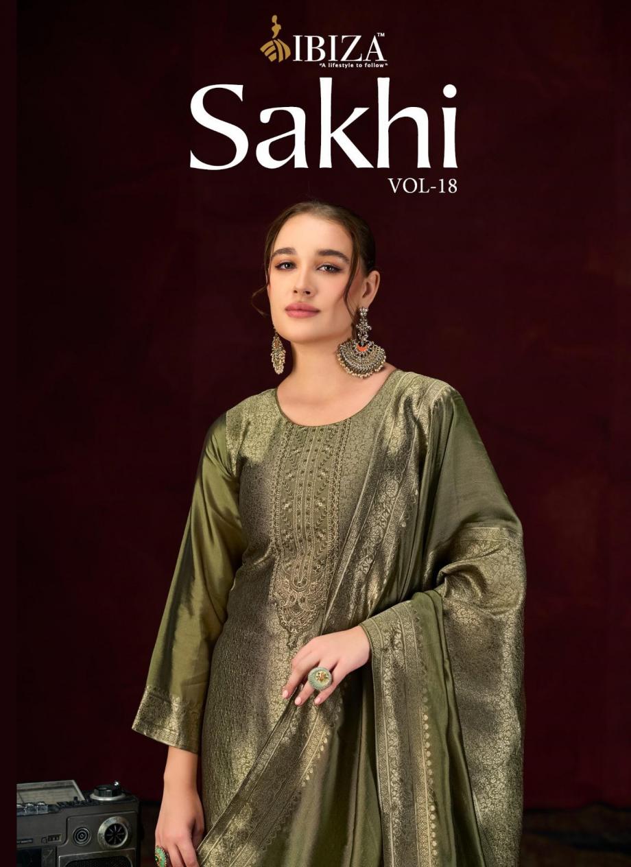 ibiza sakhi vol 18 banglory silk jacquard modern salwar kameez