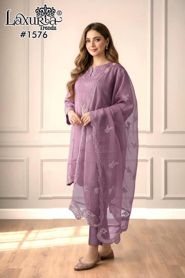 laxuria trendz 1576 readymade torrento slub pakistani salwar kameez