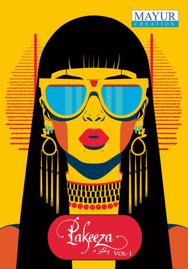 mayur creation pakeeza vol 1 fancy 3pcs advanced materials