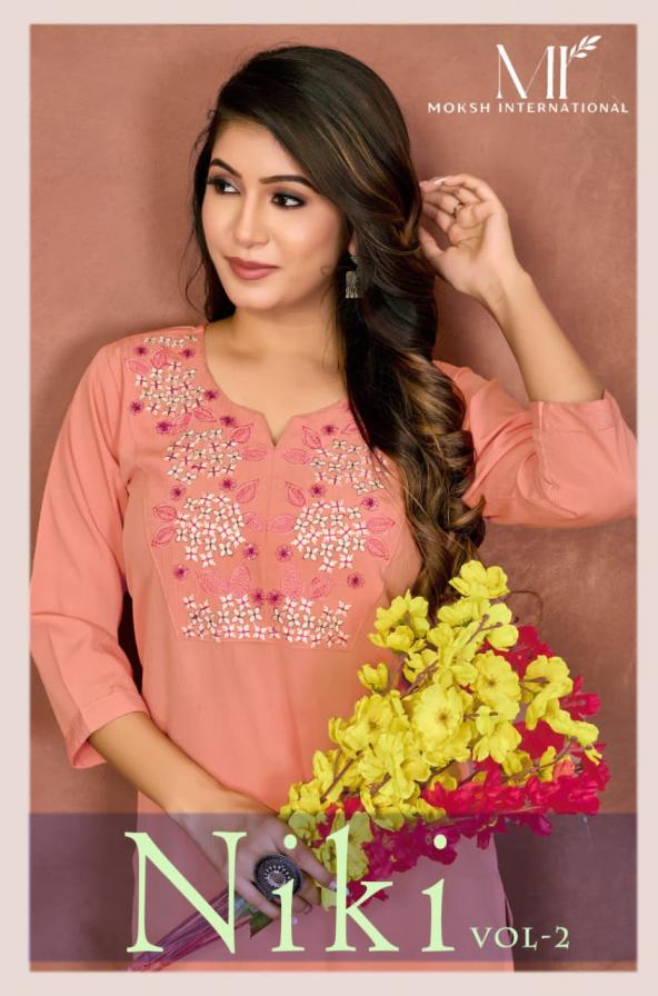 MOKSH NIKI VOL-2 RINKAL COTTON SHORT TOP SET COLLECTION