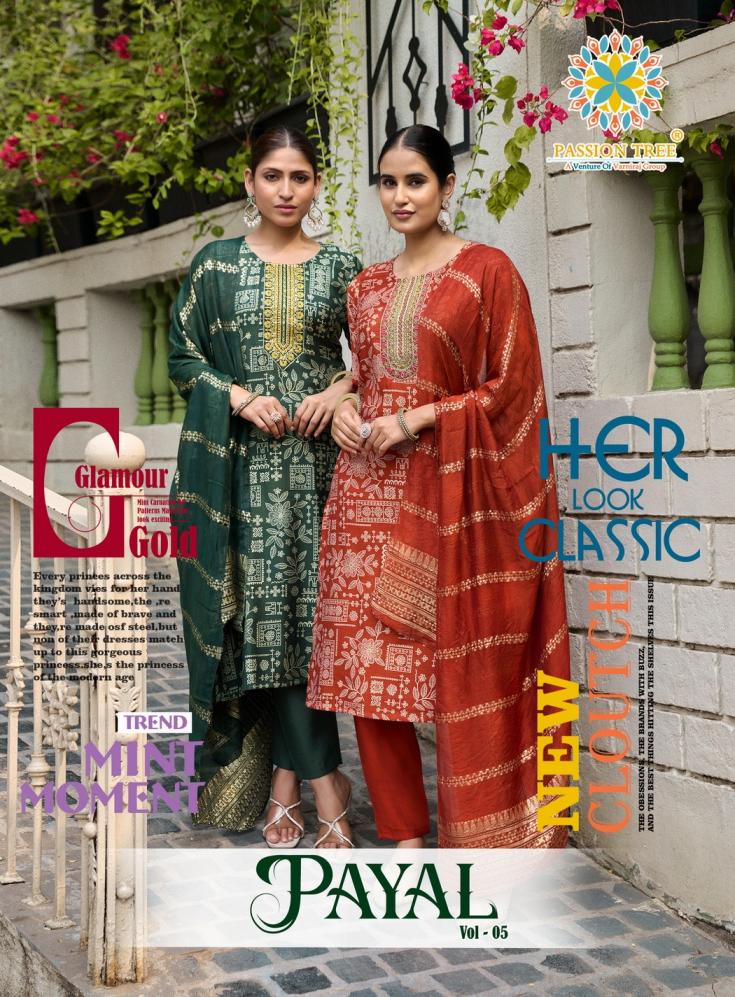 payal vol 5 by passion tree vetican readymade big size suit for womens 