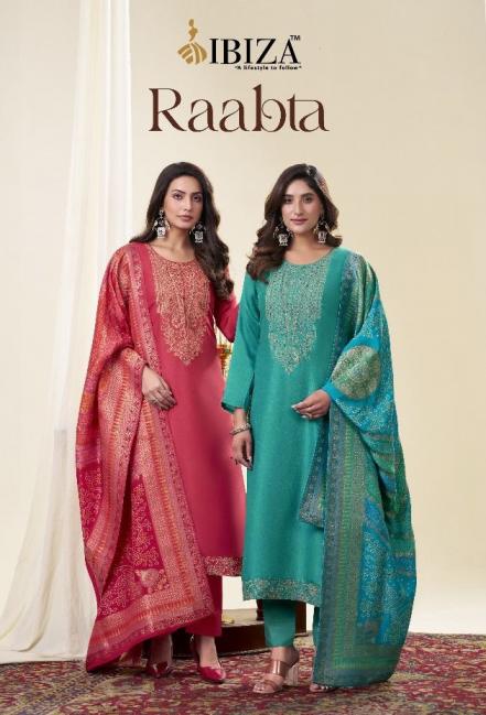 raabta by ibiza designer rasiyan silk shop trendy unstitch salwar kameez 