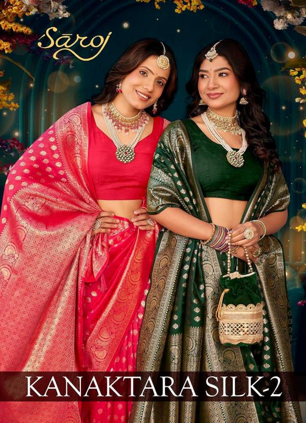 Saroj Kanaktara silk vol.2 50*600 Silk saree