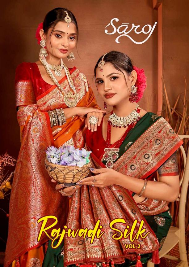 Saroj Rajwadi silk vol.2 50*600 silk saree