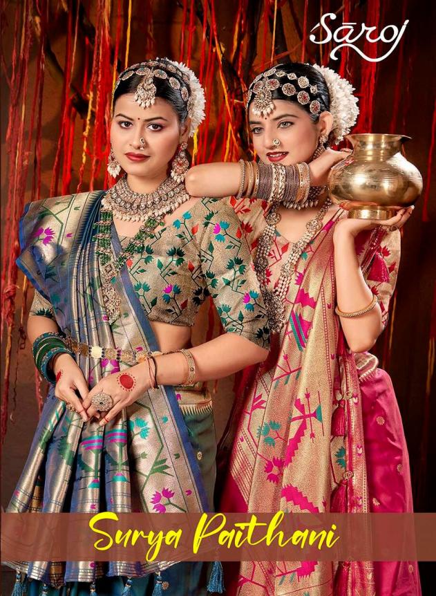 Saroj Surya Paithani 50*600 silk