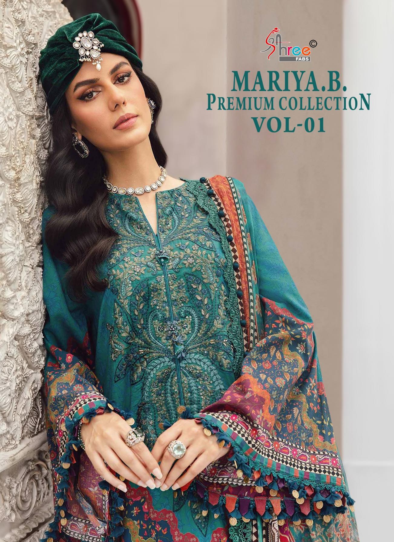 shree fabs mariya b premium collection vol 1 cotton shop trendy suits 