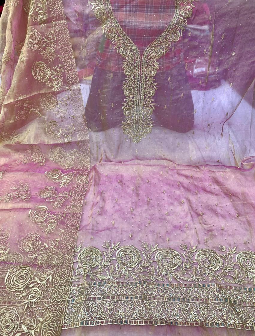 zayna pure rolex silk pretty look dress materials online 