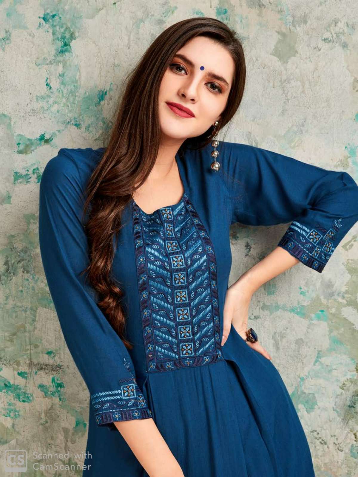 Channel 9 Presents Wibe Rayon Fancy Kurti With Plazzo Catalogs Collections