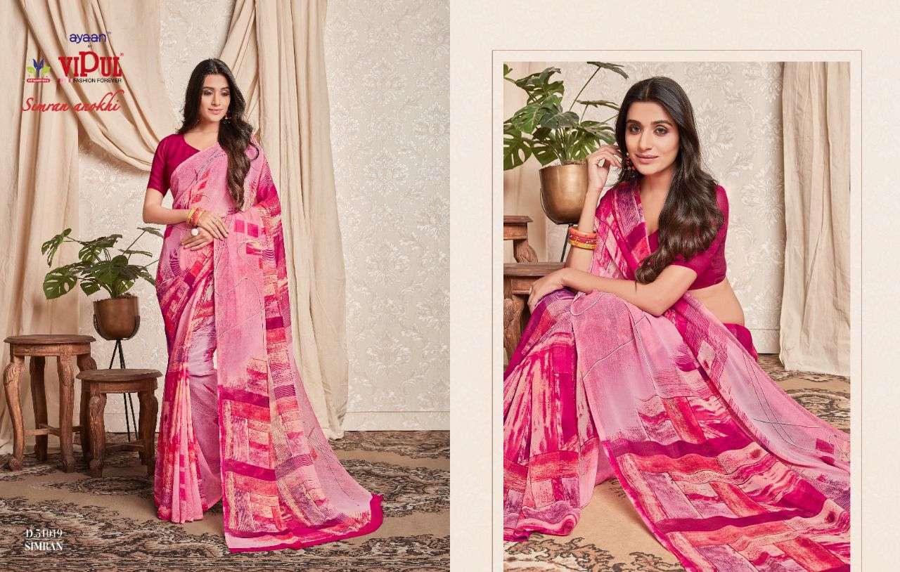 vipul fashion simran anokhi printed sarees