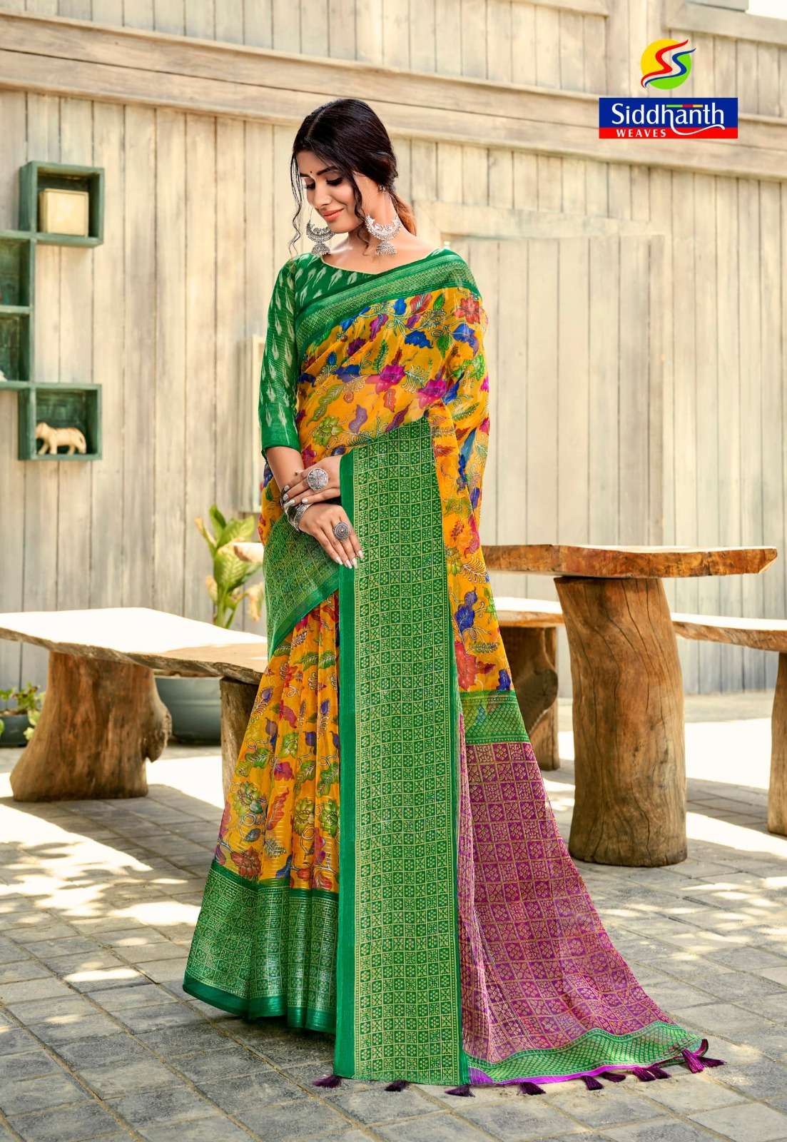 siddhanth weaves banjara vol 1 cotton saree wholesale rate