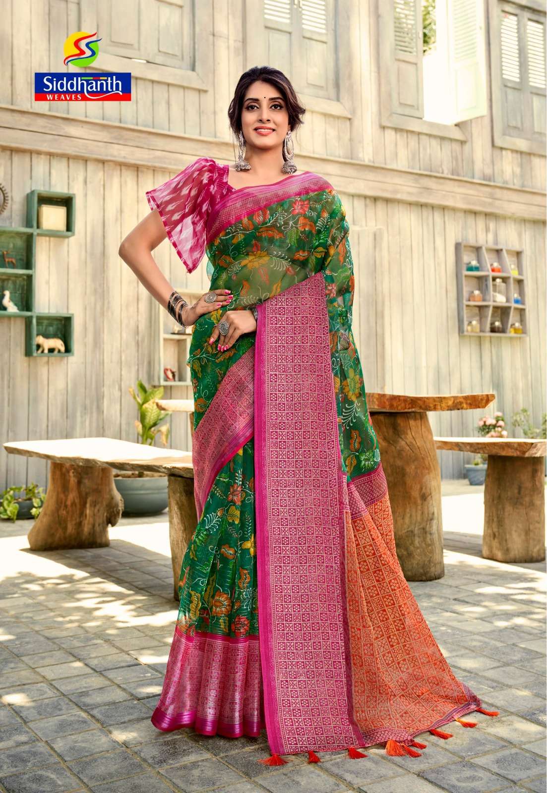 siddhanth weaves banjara vol 1 cotton saree wholesale rate
